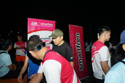 Race photo from Smartfren Run 2024 Vibes