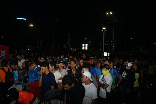 Race photo from Smartfren Run 2024 Vibes
