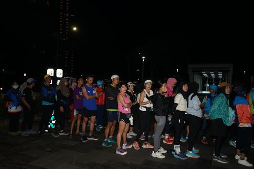Race photo from Lari Bareng Yuk!