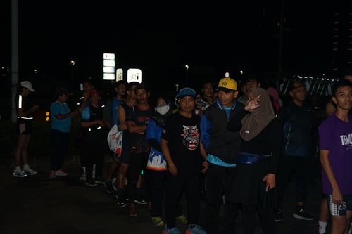 Race photo from Lari Bareng Yuk!