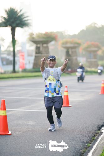 Race photo from Taman Budaya x BOGORUN 2025