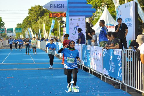 Race photo from Jabar Run 10K 2024