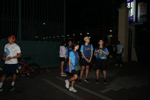 Race photo from Lari Bareng Yuk!