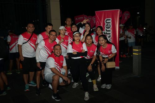 Race photo from Smartfren Run 2024 Vibes