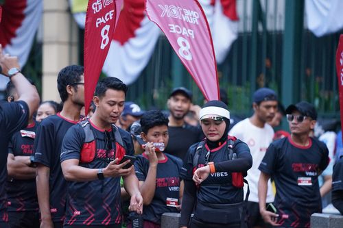 Race photo from One Run 10K Vibes 2024