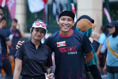Race photo from One Run 10K Vibes 2024