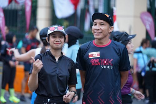 Race photo from One Run 10K Vibes 2024