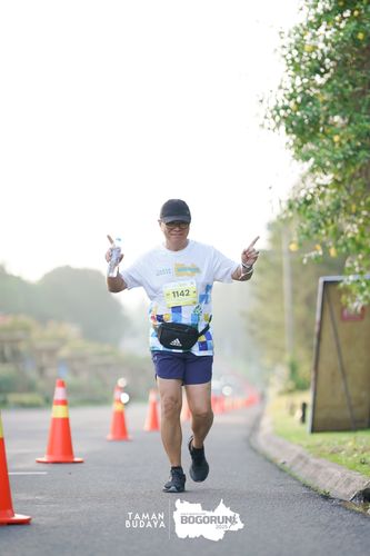 Race photo from Taman Budaya x BOGORUN 2025