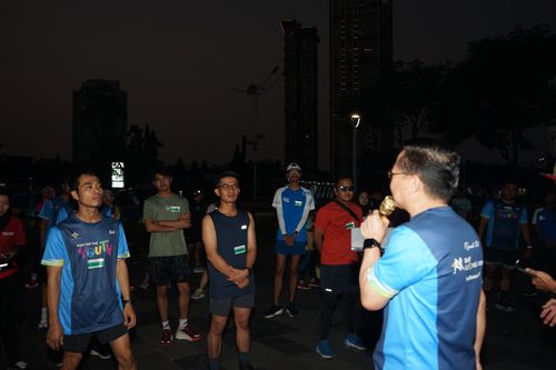 Race photo from Lari Bareng Yuk!