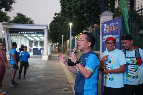 Race photo from Lari Bareng Yuk!