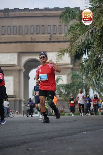Race photo from Kediri Half Marathon 2025