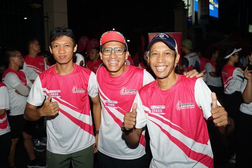 Race photo from Smartfren Run 2024 Vibes