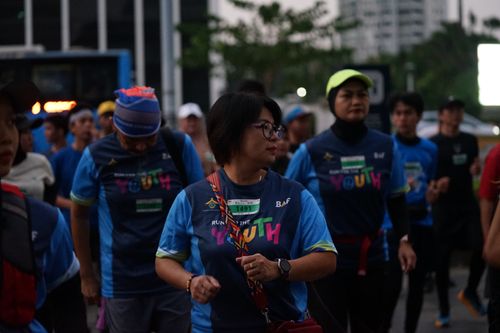 Race photo from Lari Bareng Yuk!