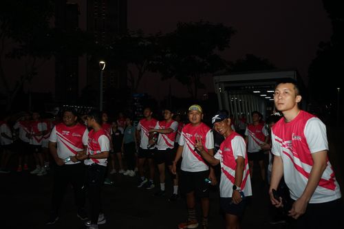 Race photo from Smartfren Run 2024 Vibes