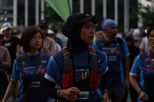 Race photo from Lari Bareng Yuk!