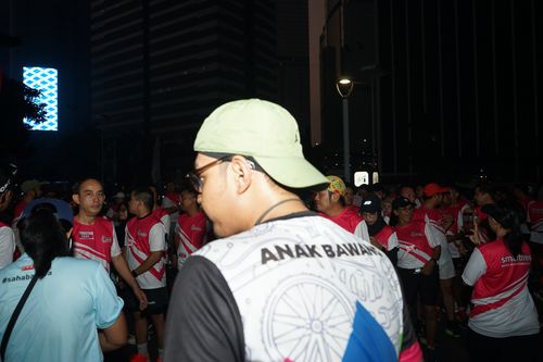 Race photo from Smartfren Run 2024 Vibes