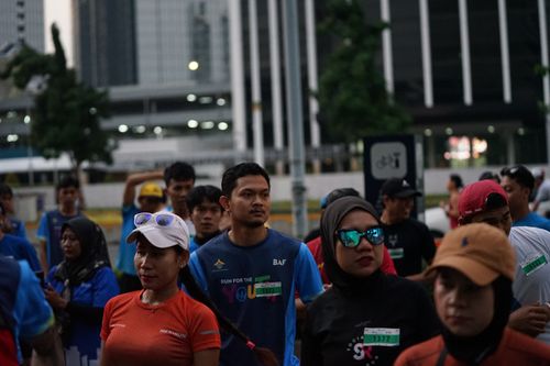 Race photo from Lari Bareng Yuk!