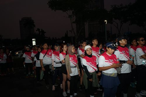 Race photo from Smartfren Run 2024 Vibes