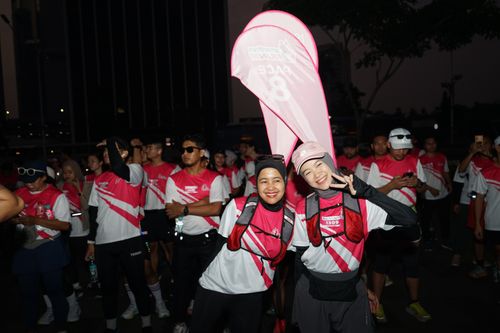 Race photo from Smartfren Run 2024 Vibes