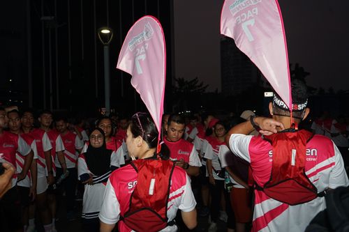 Race photo from Smartfren Run 2024 Vibes