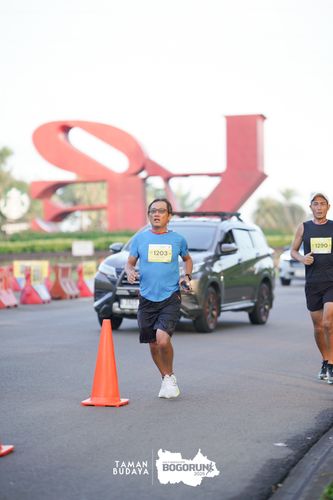 Race photo from Taman Budaya x BOGORUN 2025