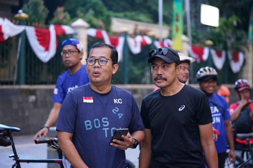 Race photo from One Run 10K Vibes 2024