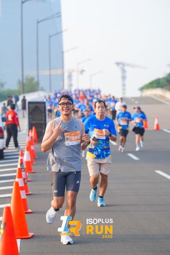 Race photo from ISOPLUS RUN 2025 - JAKARTA