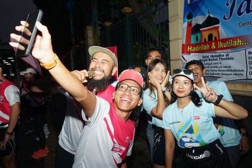 Race photo from Smartfren Run 2024 Vibes