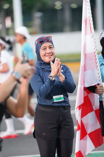 Race photo from Lari Bareng Yuk!