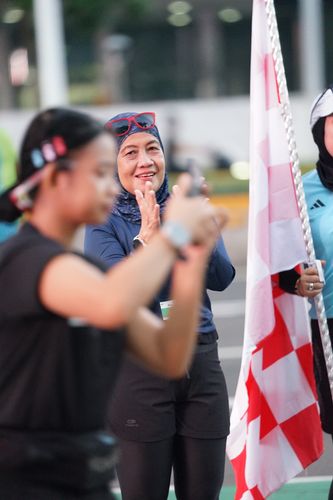 Race photo from Lari Bareng Yuk!