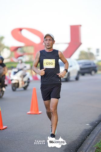 Race photo from Taman Budaya x BOGORUN 2025