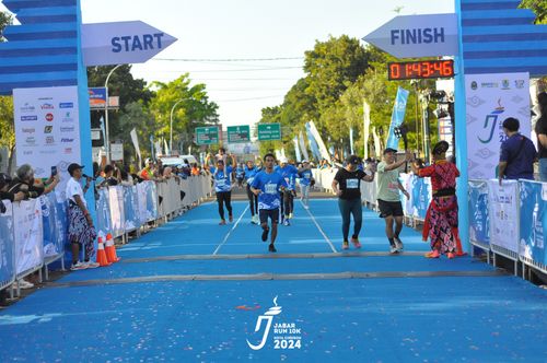 Race photo from Jabar Run 10K 2024