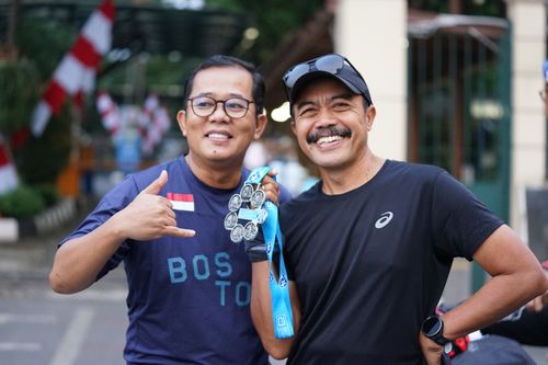 Race photo from One Run 10K Vibes 2024