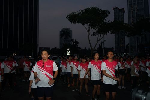 Race photo from Smartfren Run 2024 Vibes