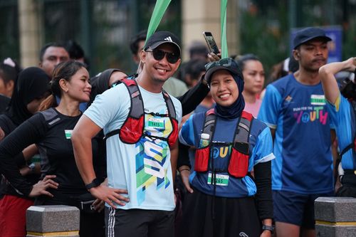 Race photo from Lari Bareng Yuk!