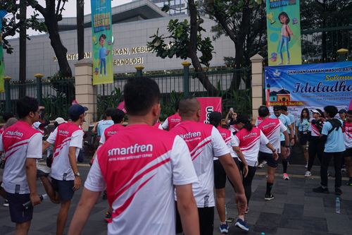 Race photo from Smartfren Run 2024 Vibes