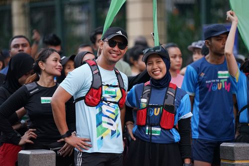 Race photo from Lari Bareng Yuk!