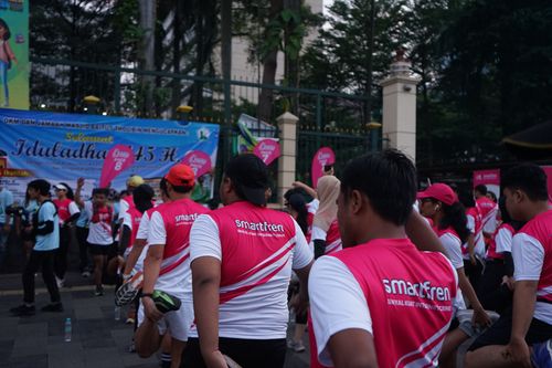 Race photo from Smartfren Run 2024 Vibes