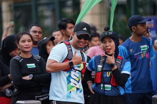Race photo from Lari Bareng Yuk!