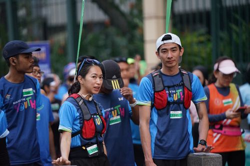 Race photo from Lari Bareng Yuk!
