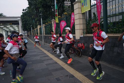 Race photo from Smartfren Run 2024 Vibes
