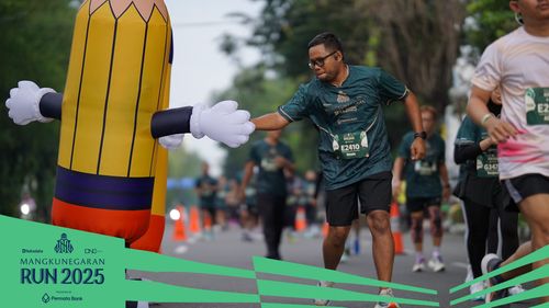 Race photo from Mangkunegaran Run 2025