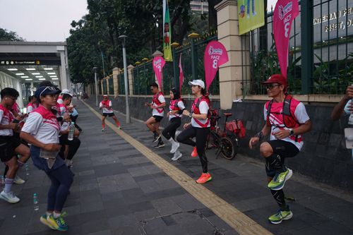 Race photo from Smartfren Run 2024 Vibes