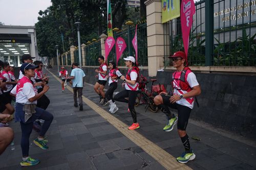 Race photo from Smartfren Run 2024 Vibes