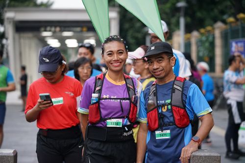 Race photo from Lari Bareng Yuk!