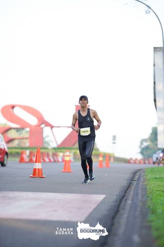 Race photo from Taman Budaya x BOGORUN 2025