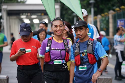 Race photo from Lari Bareng Yuk!