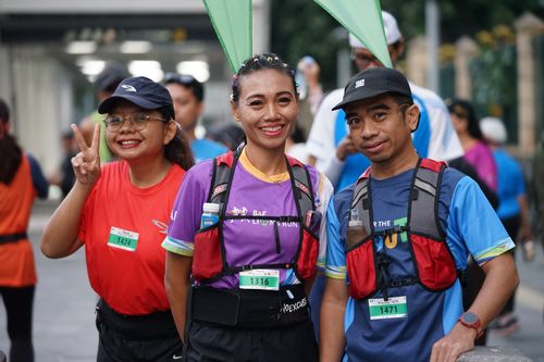 Race photo from Lari Bareng Yuk!