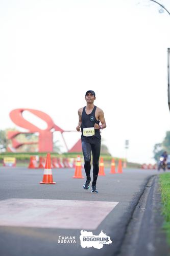 Race photo from Taman Budaya x BOGORUN 2025