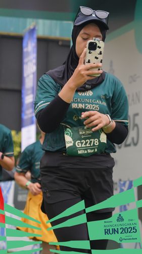 Race photo from Mangkunegaran Run 2025